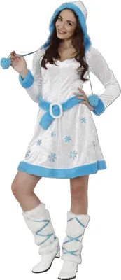 A woman is posing in a costume.