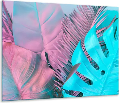 Produktbild von Herdabdeckplatten Glaskeramikkochfeld-Abdeckung Spritzschutz Glas 60x52cm Blumen