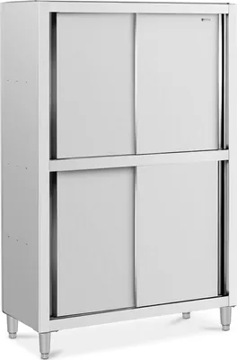 Produktbild von Expondo Royal Catering Edelstahl Geschirrschrank - 1200 x 500 x 1800 mm -