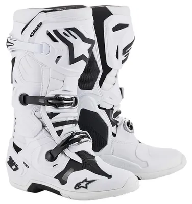 Zdjęcie produktu dla buty TECH 10, ALPINESTARS (białe, rozmiar 45,5)