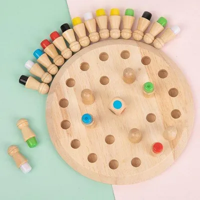 Produktbild von Weihnachtsspielzeug für Kinder, farbiges Gedächtnisspiel, Konzentrationsförderer
