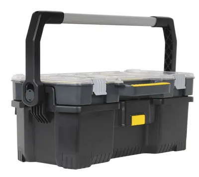 Image de Stanley 1-97-514 boîte à outils/petites pièces Noir, transparent