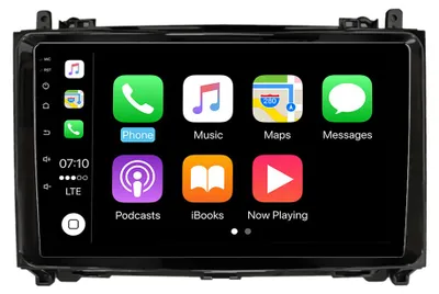 Immagine prodotto di Autoradio Android da 8+256 GB per Mercedes Classe B W245 (2008-2014) con aggiornamento CarPlay, navigatore, Bluetooth, comandi al volante e GPS