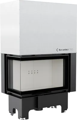 Produktbild von Kratki Kamineinsatz VNL 810/410 links Hebetür 14 kW Kamin Kaminofen Heizeinsatz