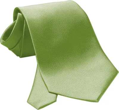 Produktbild von Krawatte, Binder, Farbe lindgrün, 100% Polyester, 210g/m²
