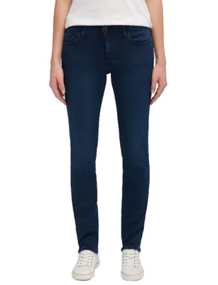 Productafbeelding van MUSTANG Damen Rebecca Slim Jeans, per pak, kleur blauw (middelblauw 580), maat 42 (fabrikant)