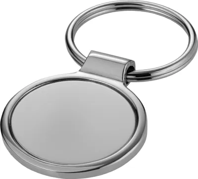 Immagine prodotto di Portachiavi rotondo Bullet Orlene PF1963 (4,5 cm x 0,4 cm x 3,5 cm) (Argento)