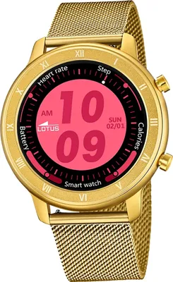 Produktbild von Lotus Edelstahl Herren Uhr Armbanduhr gold Sport Smartwatch D2UL50038/1