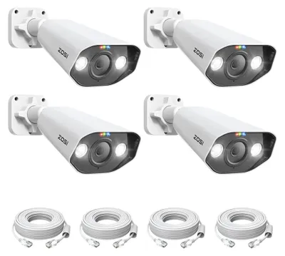Produktbild von Überwachungskamerasystem – 5 MP, 1080p – für den Außenbereich – Überwachungskamera – Sicherheitskamera