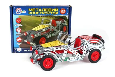 Image de Blocs de construction rétro en métal voiture 284el 4821 TechnoK p10