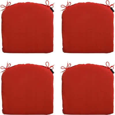 Produktbild von Madison - Sitzkissen Basic rot - Ca. 46x48 cm - 4er-Set