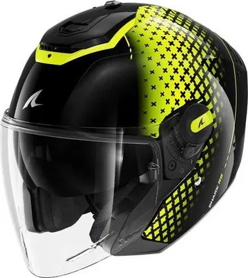 Zdjęcie produktu dla Kask Shark Rs Jet Stride Jet żółty, czarny S żółty, czarny S
