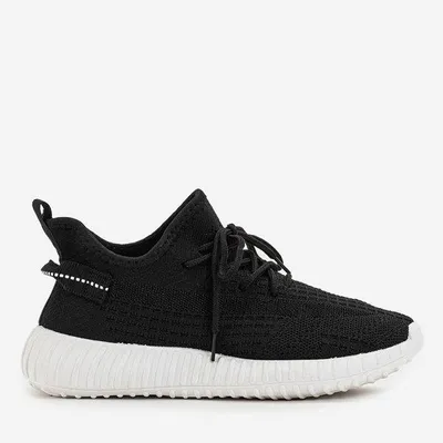 Produktbild von Damen Stoff-Sneakers - Weiß, leichte Freizeitschuhe, Größe 36