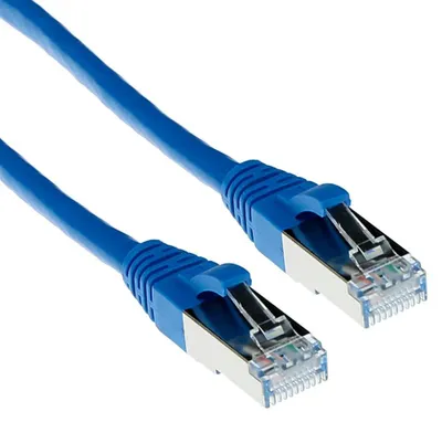 Produktbild von ACT FB7620, 20 m, Cat6a, S/FTP (S-STP), RJ-45, RJ-45, Blau
