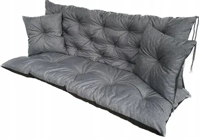 Produktbild von Gartenkissen für Schaukel 150x60x50 +2 Kissen