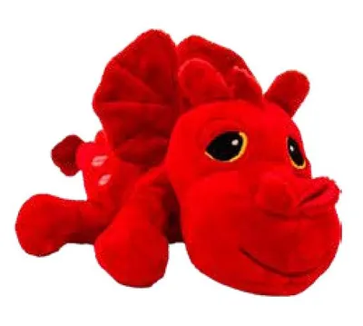 Produktbild von Suki 15986 Drache Rot 33 cm Kuscheltier Peepers Li`L Suki