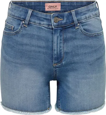 Image de Short en jean Fermeture à boutons et à glissière | S