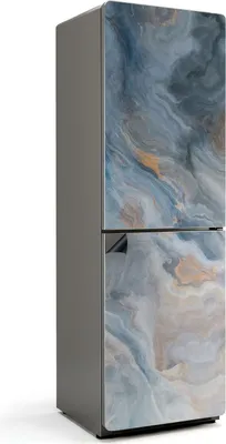 Obrázek produktu pro Magnetický kryt na lednici - Dekorativní magnetická fólie do kuchyně - Magnet na lednici - Samolepicí magnetická tabule - Magnetická fólie na dveře lednice - 60x190 cm