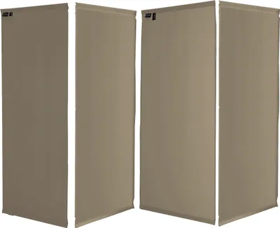 Produktbild von Ersatz Bezug Paravent 4 Teilig 170 x 220 cm Raumteiler Trennwand Sichtschutz Bespannung Sand