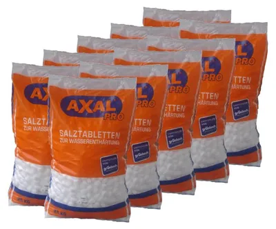 Produktbild von AXAL PRO 10x25kg Salztabletten Regeneriersalz Wasserenthärtung Wasserenthärter