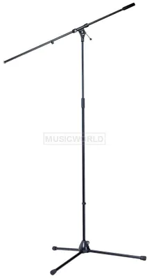 Obrázok produktu pre König & Meyer 21021, Stojan na mikrofón, Základňa s trojnožkou, Čierna, Oceľ, Oceľ, 3/8"