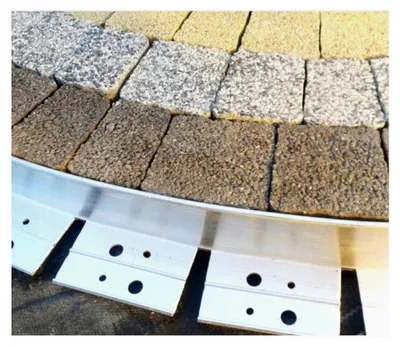 Produktbild von Alu Rasenkanten 51mm x 100cm | Beeteinfassung | Beetumrandung | Beetbegrenzungen