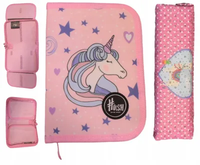 Produktbild von Hash Astra Unicorn Federmäppchen mit zwei Klappen