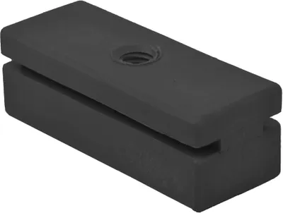 Produktbild von 5 Stück - Gleitstück M8 Profil 27/18 schwarz : Gleitstück M8 27/18 schwarz Ausführung: Gleitstück M8 27/18 schwarz