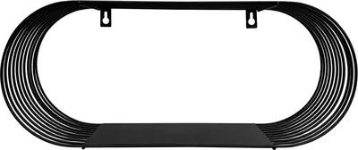 Immagine prodotto di Scaffale pensile BABAK nero. 43x10x18cm