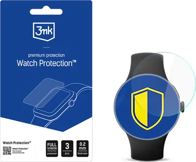 Immagine prodotto di Pellicola protettiva per Google Pixel Watch 4 45mm, 3mk Watch Protection ARC, 3 pezzi