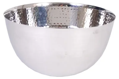 Produktbild von Edelstahl-Salatschüssel, 30 cm, gehämmert