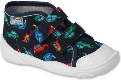 Produktbild von BEFADO Jungen Sneakers 212P075 Flexible Wagen, Klettverschluss, Blau