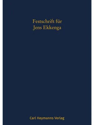 Obrázok produktu pre Festschrift für Jens Ekkenga