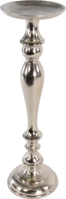 Produktbild von Kerzenständerbürste - Aluminium - Ø13x52cm - Rohnickel-Finish - Industriedesign