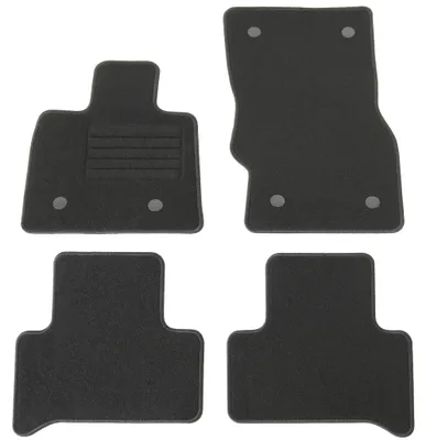 Fußmatten-Set für Alfa Romeo Stelvio 949, 03/2017-, 4-teilig, Schwarz