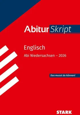 Zdjęcie produktu dla STARK AbiturSkript - Englisch - Niedersachsen 2026