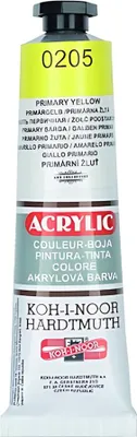 Produktbild von KOH-I-NOOR 16270800000 Acrylfarbe 205 Primary Yellow 40 ml 1 stk