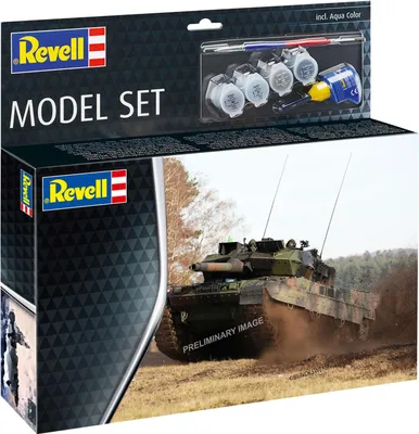 Produktbild von Revell Model Set Leopard 2 A7V 1:72