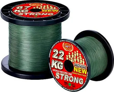 Produktbild von WFT Schnur KG Strong Green Länge 600m ø0,08mm