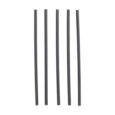 Produktbild von Trinkhalme, Papier Ø 6 mm · 20 cm schwarz
