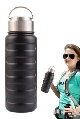 Obrázok produktu pre Izolovaná fľaša na vodu z nehrdzavejúcej ocele, objem 1 liter