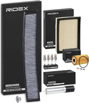 Produktbild von RIDEX Inspektionspaket Filterset für BMW 3 Limousine (E46) 3 Touring (E46) 3 Coupe (E46)