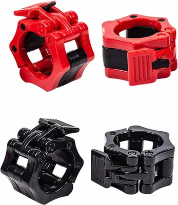 Obrázek produktu pro Sada rychloupínacích zámků na činky, 4 kusy, 25 mm, pro posilování