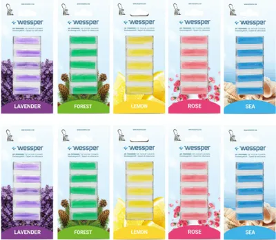 Produktbild von 50x Wessper Duftstäbchen Staubsauger Duft für alle Staubsauger verschiedene Düfte