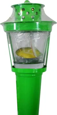 Produktbild von Citronella-Duftfackel für den Außenbereich, Grün, Metall