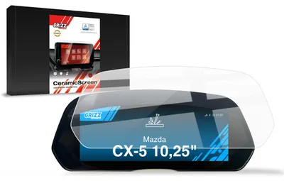 Obrázok produktu pre Keramická fólia na ochranu displeja pre Mazda CX-5 s virtuálnym kokpitom (model 2026), značka Grizz Protector