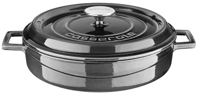 Produktbild von LAVA Emaillierter Gusseisen-Schmortopf mit Deckel, Ø 28 cm, 3,51 Liter