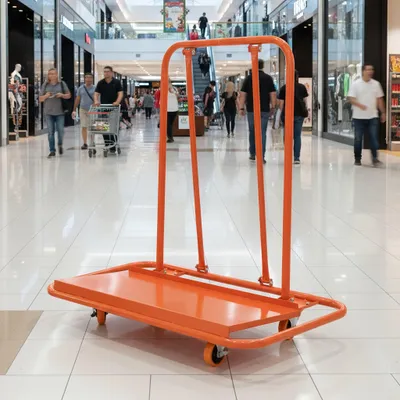 Imagen del producto de Carro para placas - Carro transportador de placas - Carro para paneles de yeso - Carro para paneles - Carro de transporte - Capacidad de carga: 1000 kg