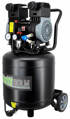 Produktbild von Silent Flüsterkompressor 50L vertikal Kompressor 1500W ,62dB, 8 bar