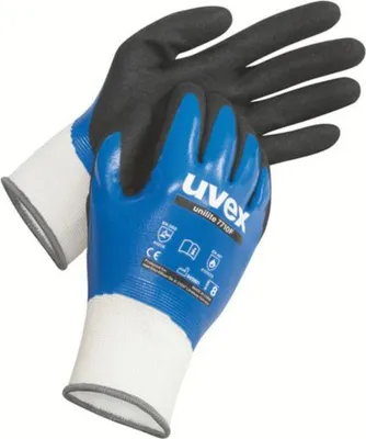 Obrázok produktu pre uvex ochranné rukavice unilite 7710F modré, biele veľkosť 9